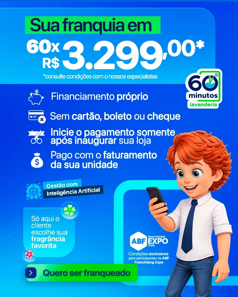 Quer abrir uma franquia de lavanderia com retorno rápido?