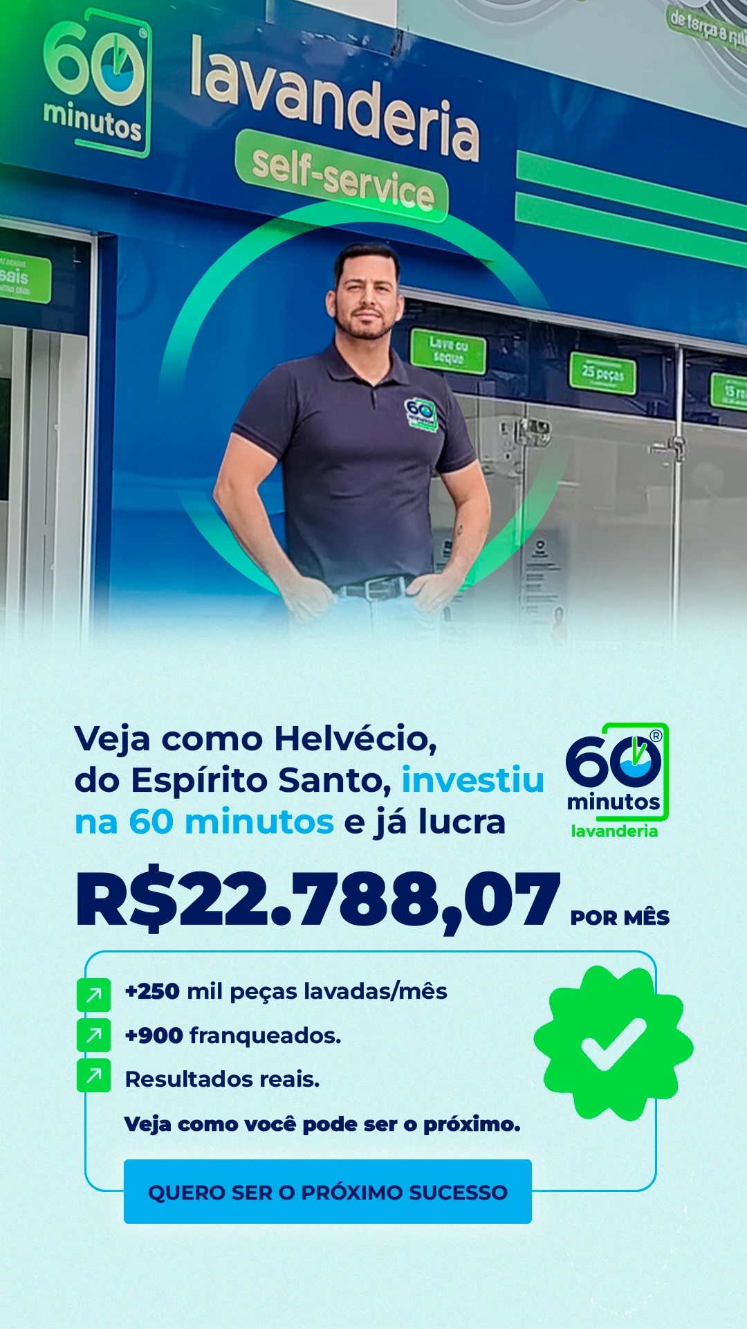 Banner Mobile: Veja como Helvecio já lucra R$ 22.788 por mês