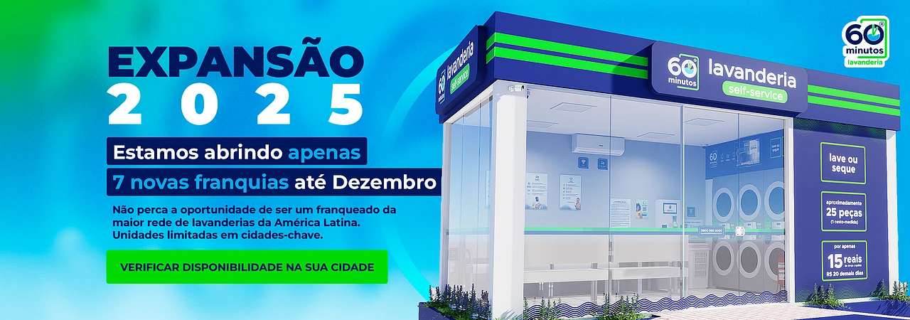 Banner Desktop - Expansão 2025: Apenas 7 novas franquias até Dezembro. Não perca a oportunidade!