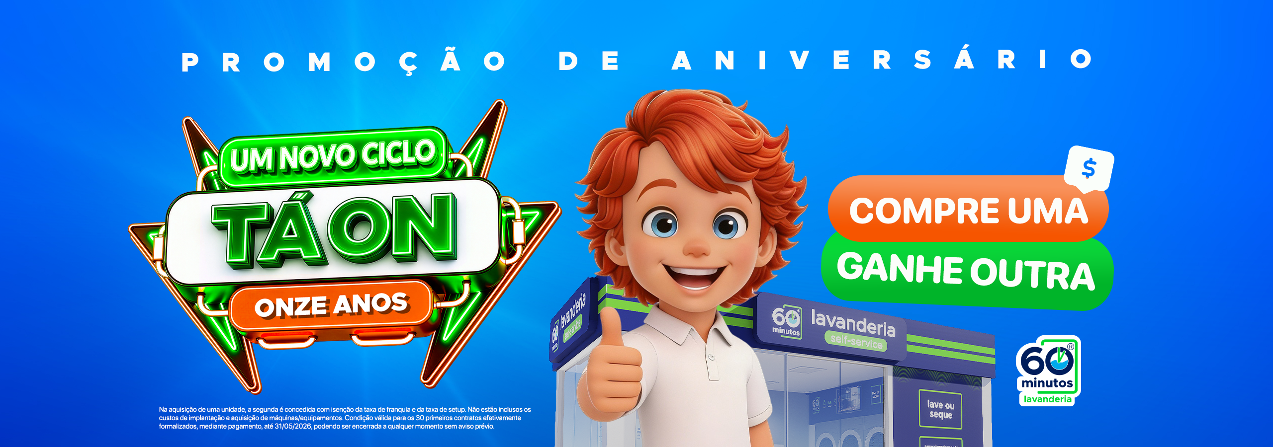 Promoção 11 anos