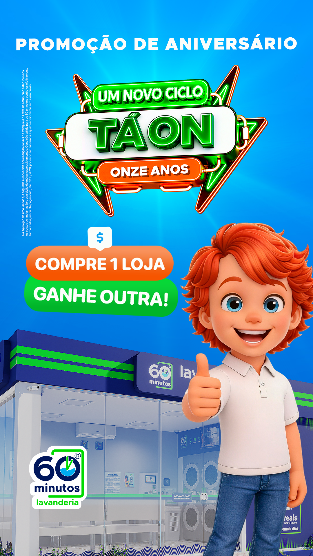 Promoção 11 anos Mobile