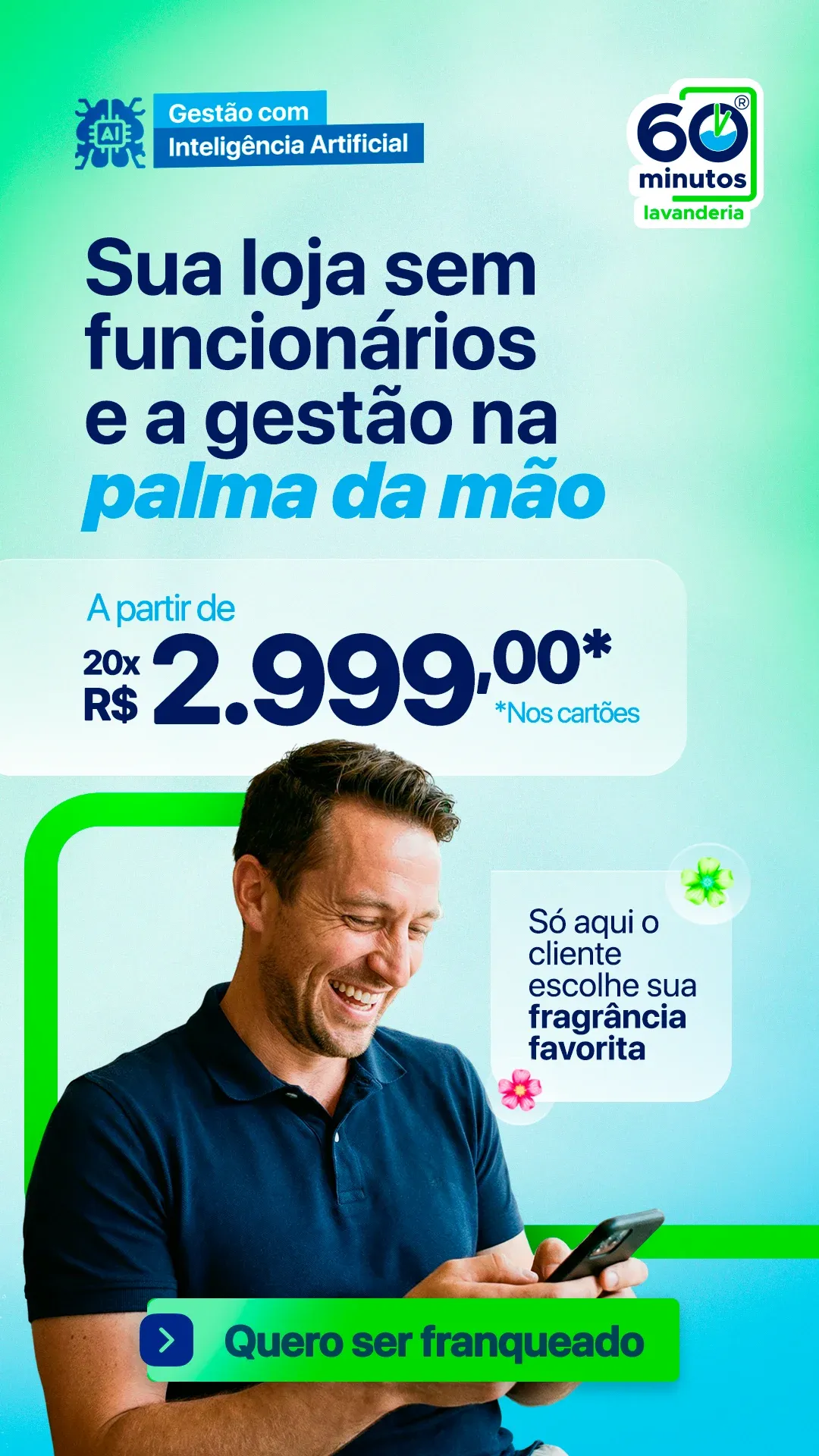 Quer abrir uma franquia de lavanderia com retorno rápido?
